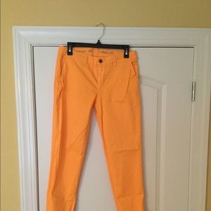 Orange Khakis by Gap